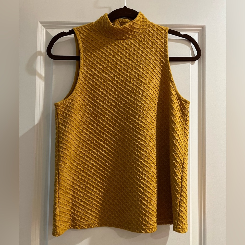 Eri + Ali top in mustard in size XS